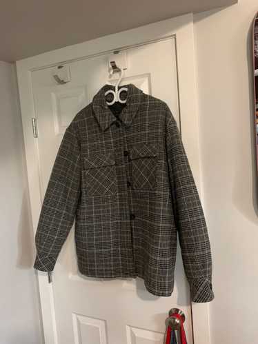 Oak + Fort Oak & Fort Flannel checkered Coat