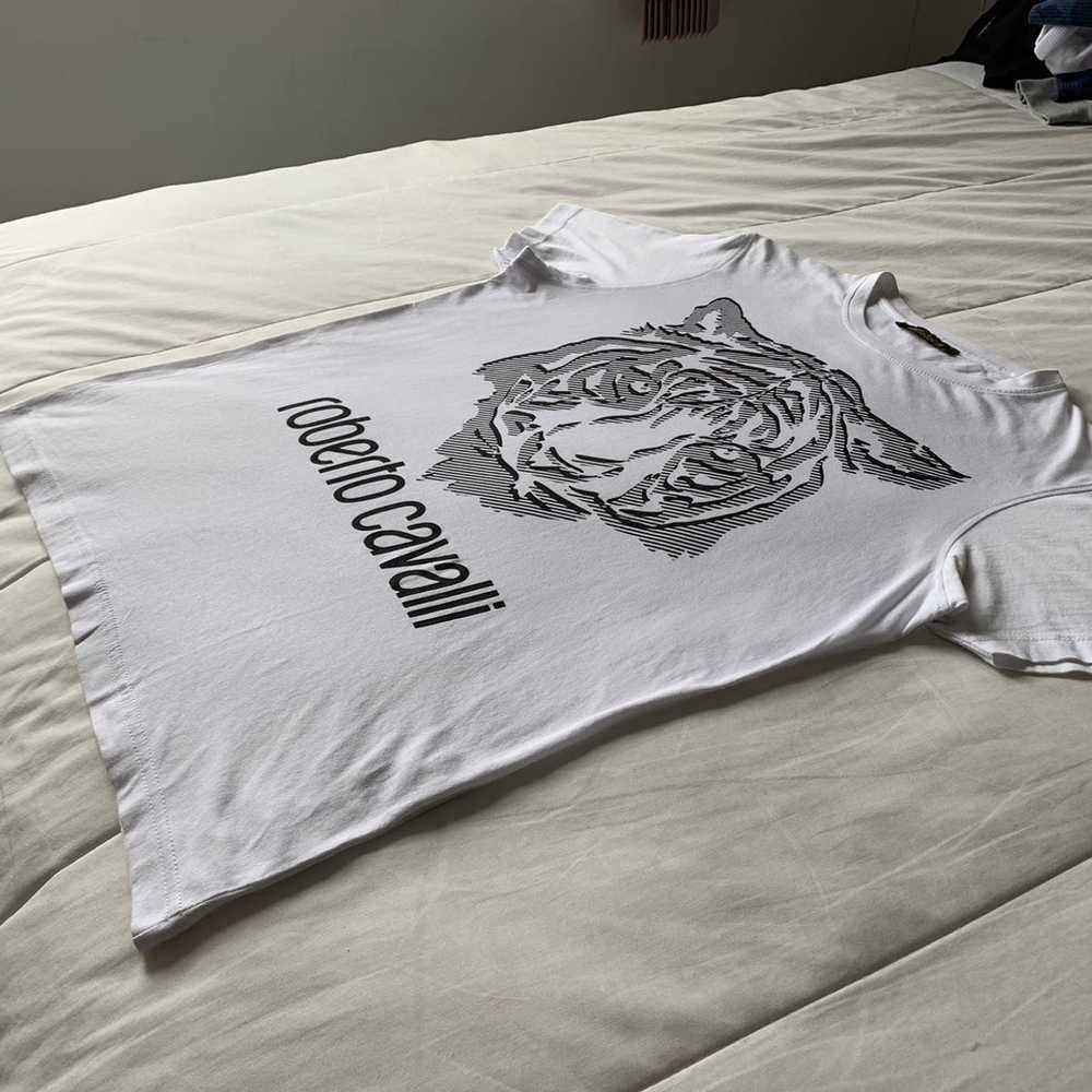 Roberto Cavalli Roberto Cavalli Tiger Graphic Tee - image 5