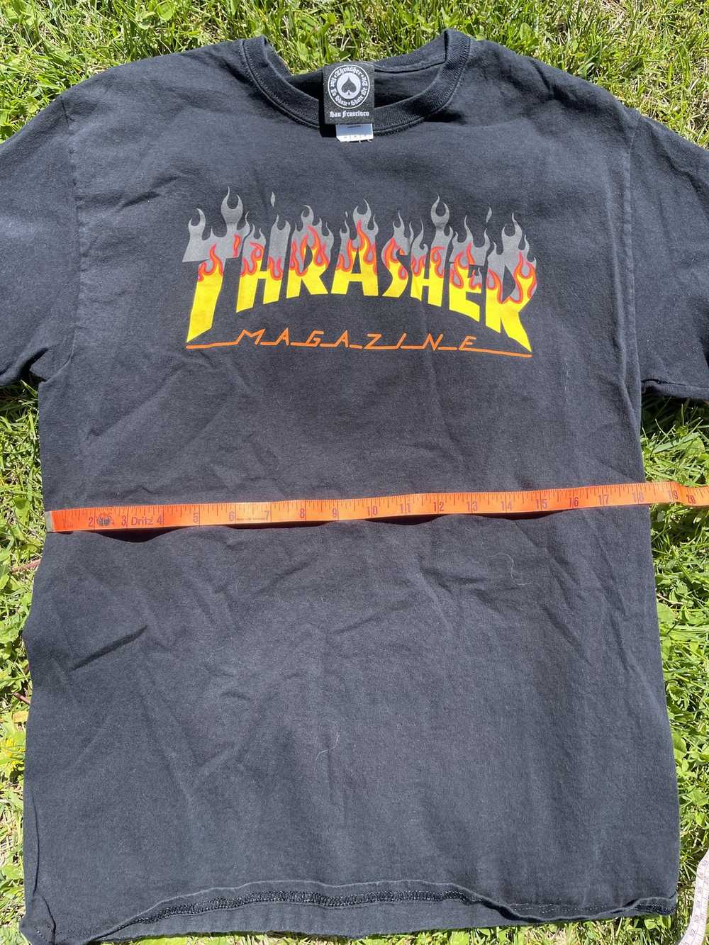 Thrasher Flames Thrasher Tshirt - image 4