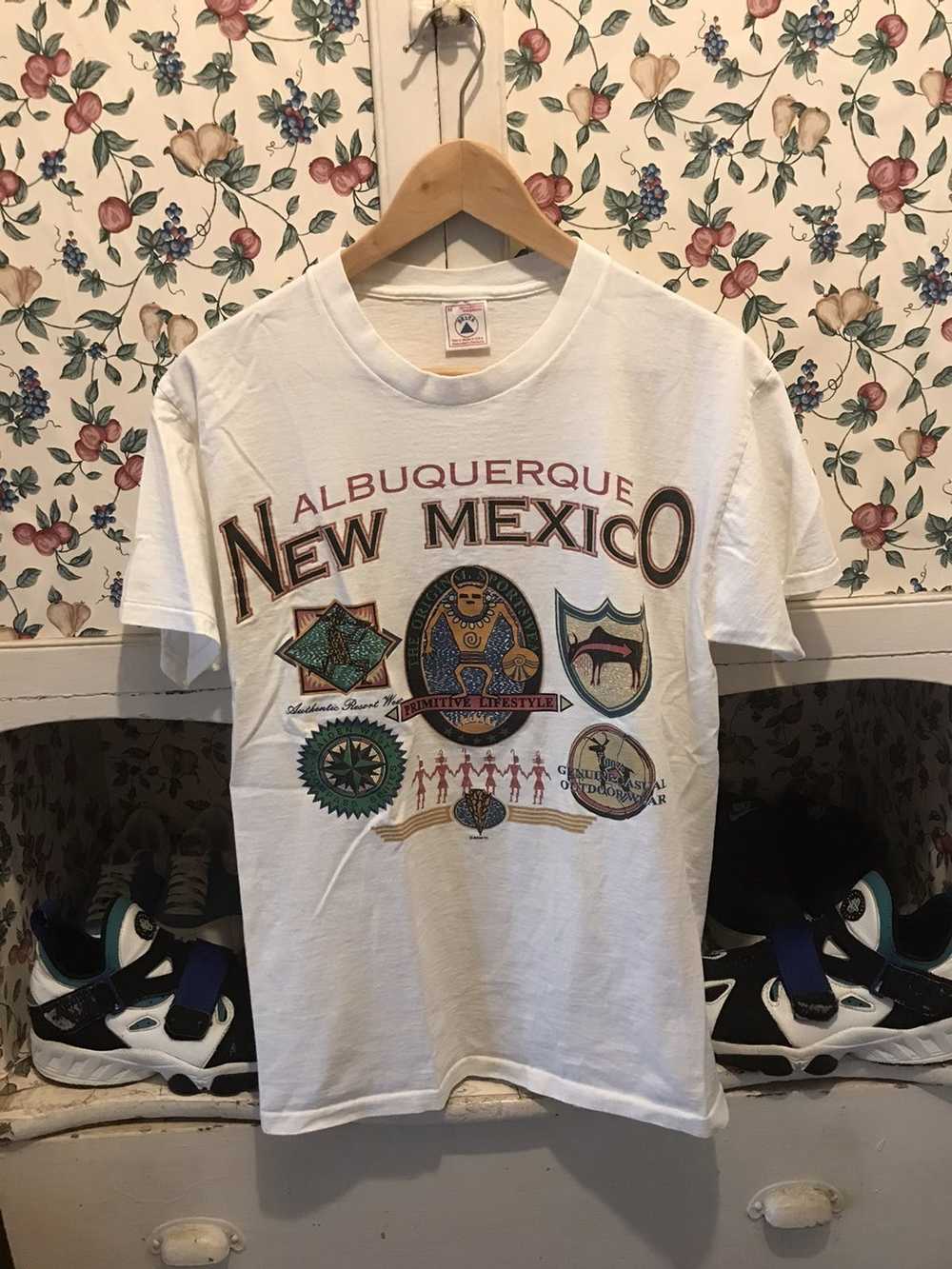 Delta × Vintage Vintage 90s New Mexico T-shirt - image 1