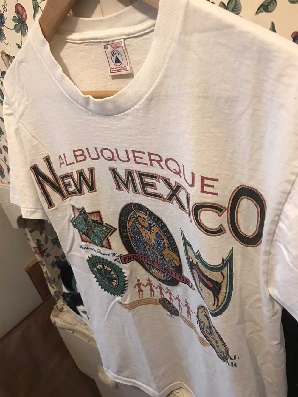 Delta × Vintage Vintage 90s New Mexico T-shirt - image 2