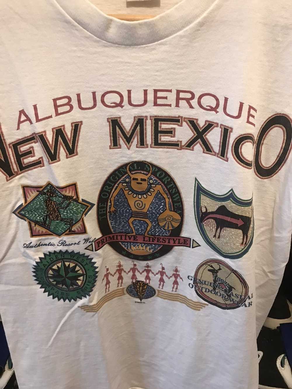 Delta × Vintage Vintage 90s New Mexico T-shirt - image 4