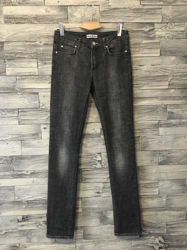 Acne Studios Vintage Hex Royal Black Jeans Size 29