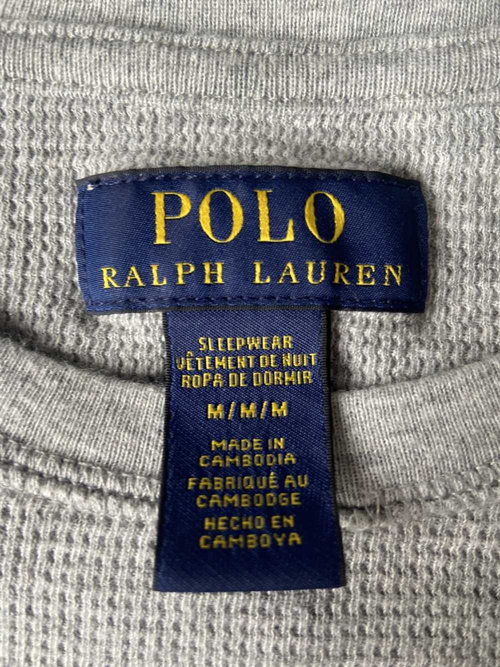 Polo Ralph Lauren Polo Logo Long Sleeve Knit Shirt - image 4