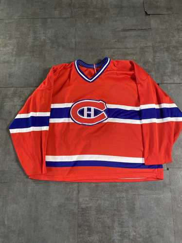 Vtg Montreal Canadians Habs Jersey Size Medium NHL Hockey CCM