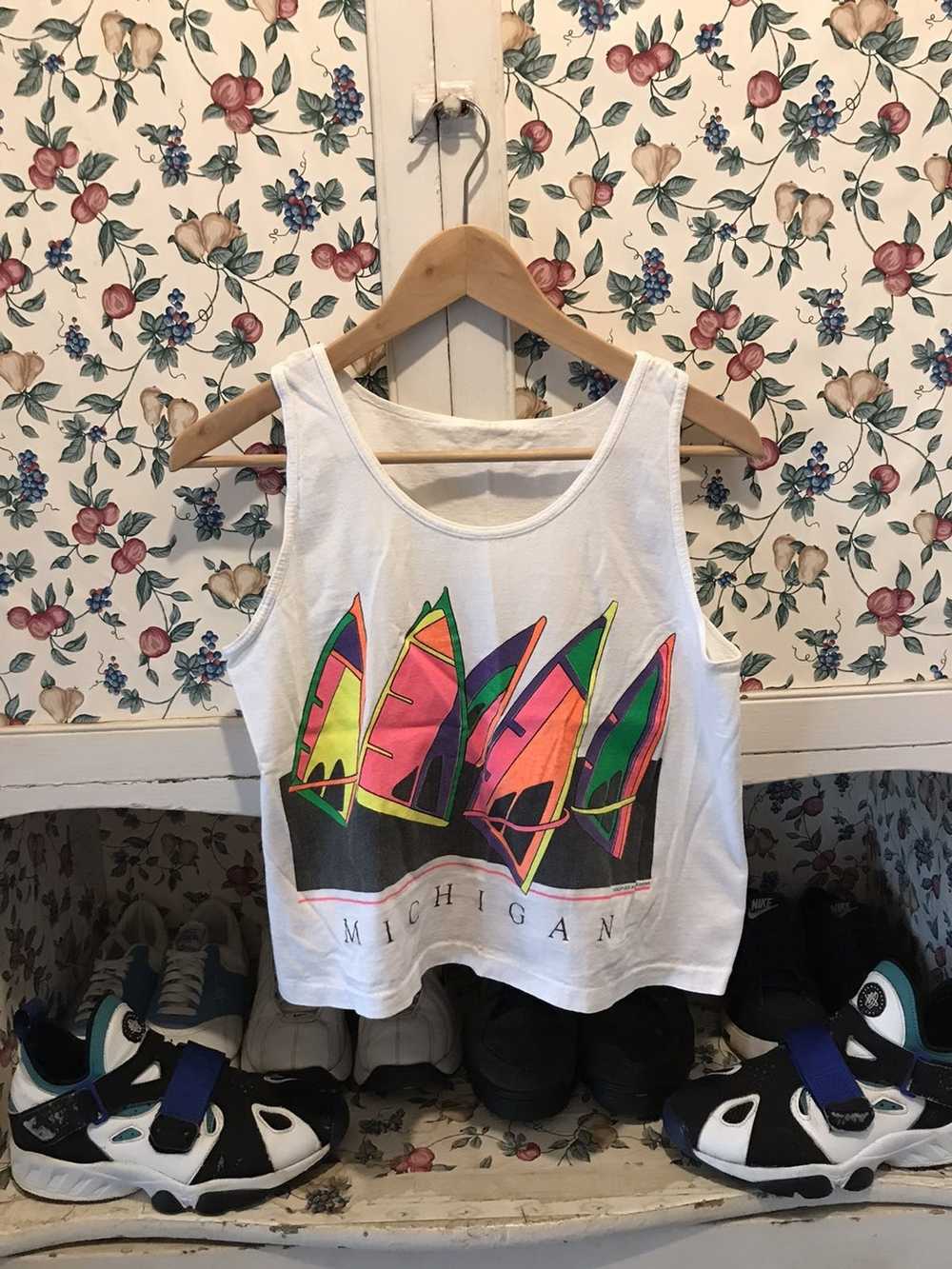 Vintage Vintage 90s Michigan Tank Top - image 1