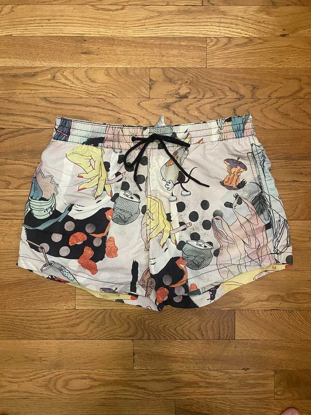 Paul Smith Printed Swim Shorts - image 1