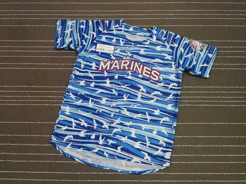 Japanese Brand MARINES CHIBA LOTTE 2018 X MLB X J… - image 1