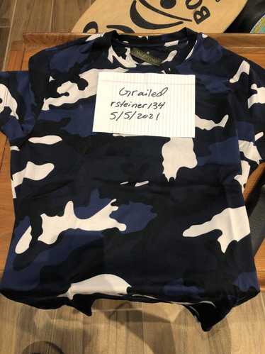 Valentino Camouflage Sweatshirt in Blue for Men