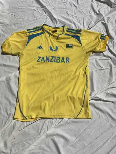 Adidas L - ADIDAS Zanzibar Soccer Jersey Yellow