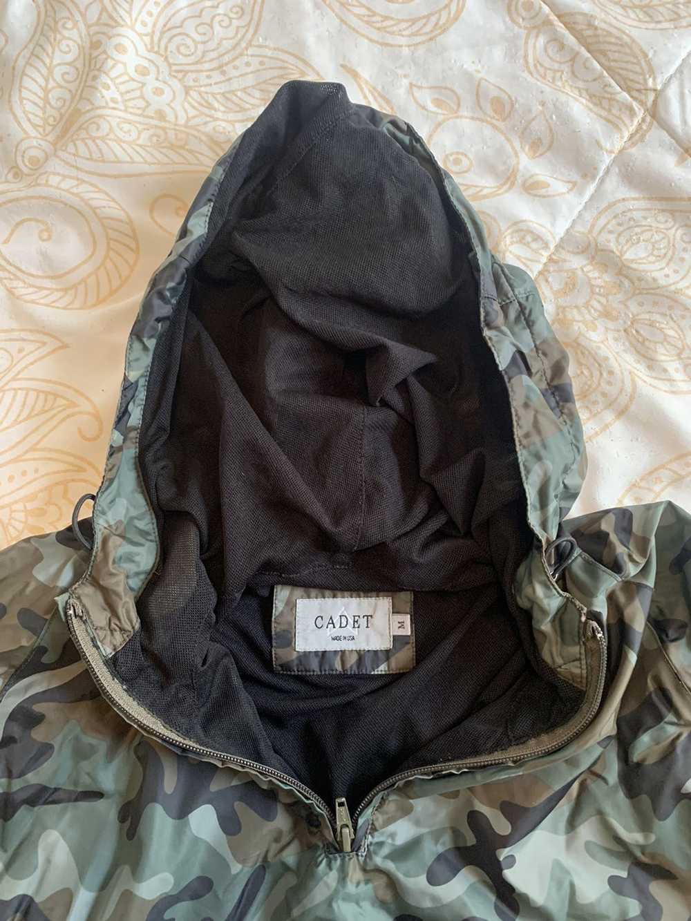 Cadet Cadet Camo Polo Rain Hoodie - image 2