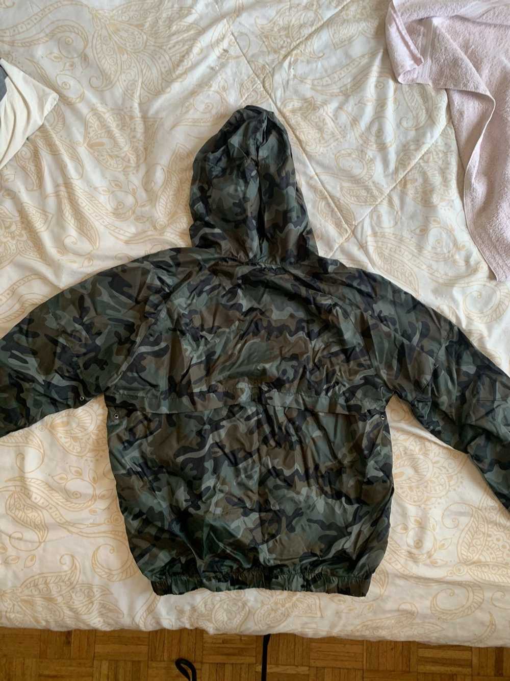 Cadet Cadet Camo Polo Rain Hoodie - image 3