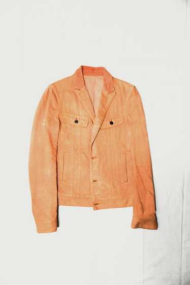 Miharayasuhiro Miharayasuhiro Orange Denim Jacket