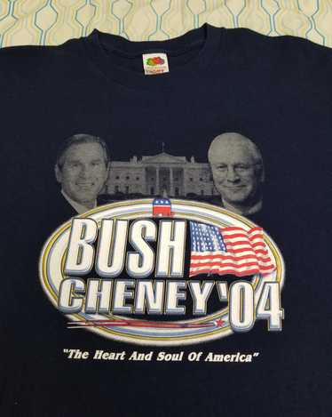 Vintage Vintage 2004 George Bush Dick Cheney T Shi