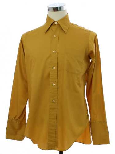 1960's Excello Mens Mod French Cuff Shirt