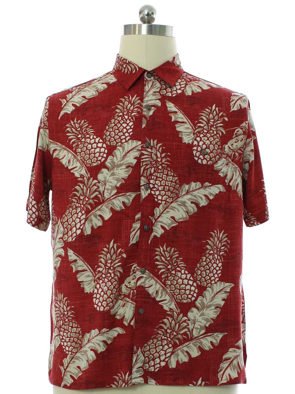 1990's Batik Bay Mens Rayon Batik Bay Hawaiian Sh… - image 1