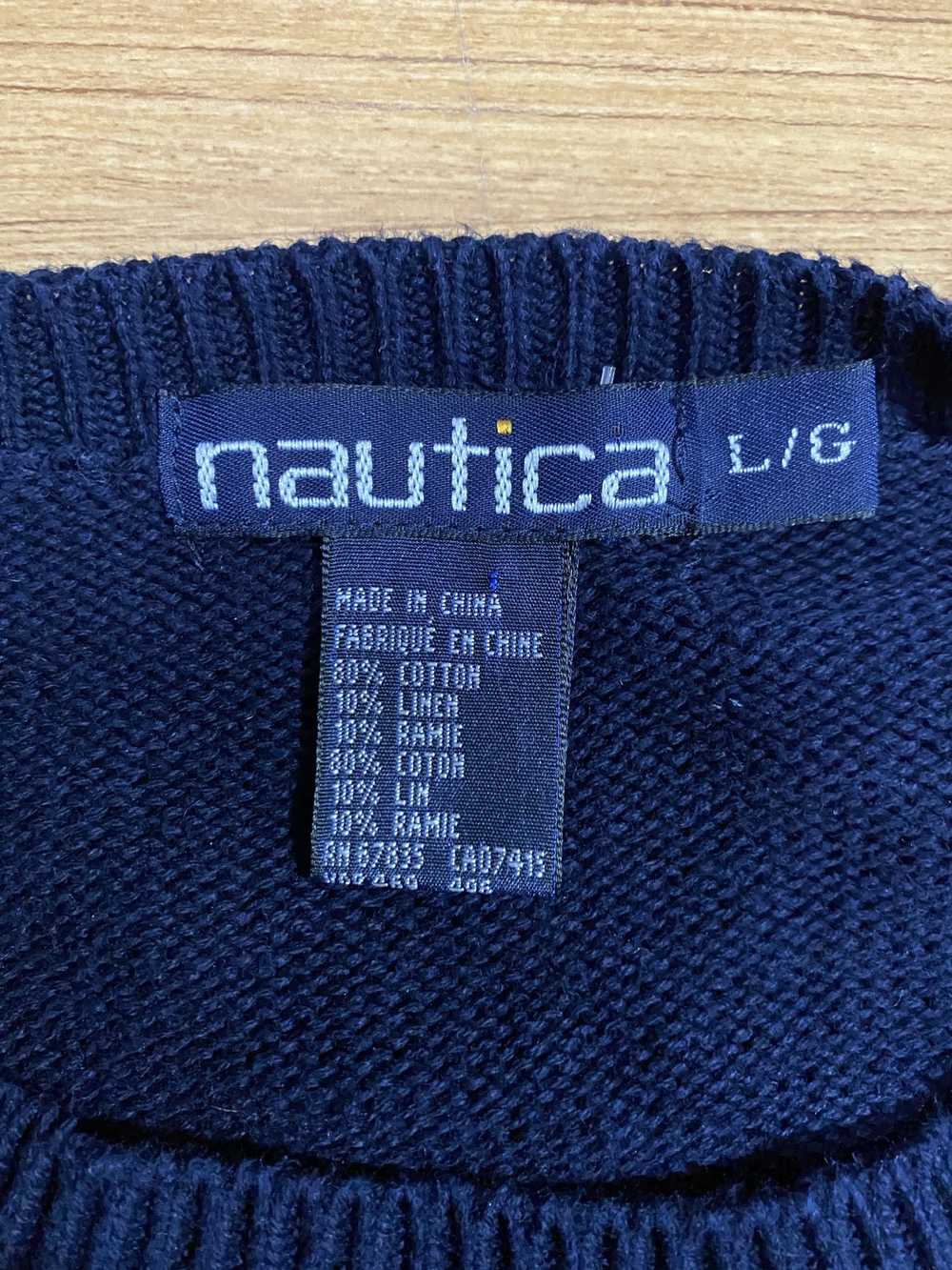 Nautica Vintage 90's Nautica Sailing Knit Sweater - image 3