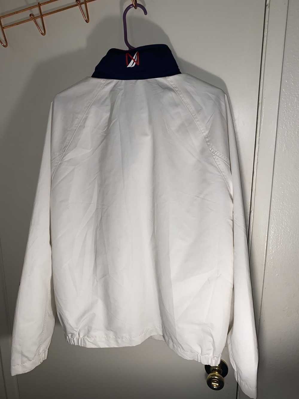 Nautica Vintage Nautica zip up jacket (with hoodi… - image 2