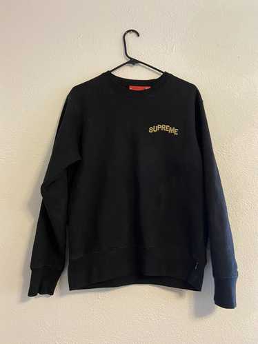 Supreme Side Arc Crewneck in Light Pine — the curated goods