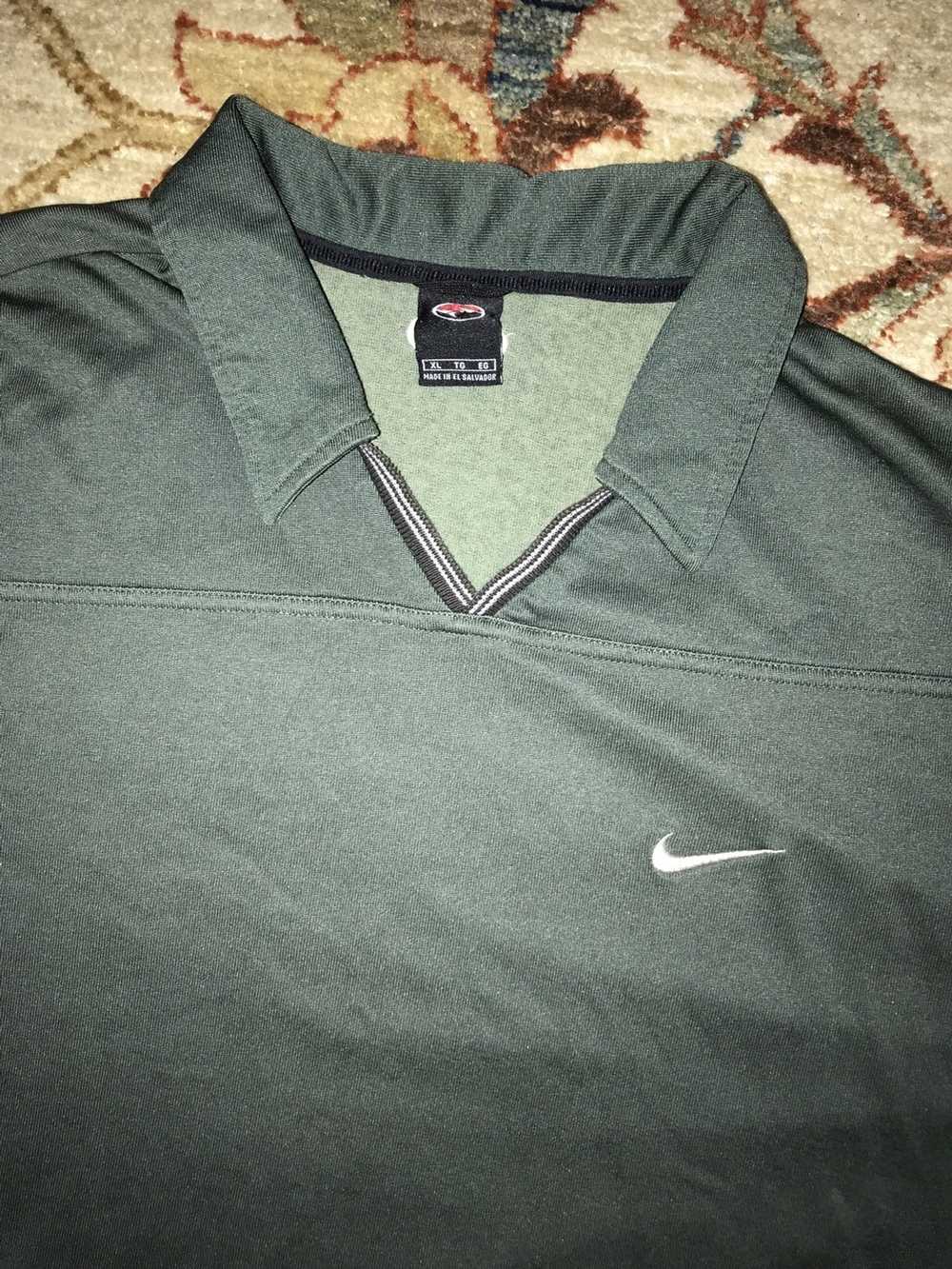 Nike VTG NIKE Challenge Court Tennis Polo Shirt O… - image 1