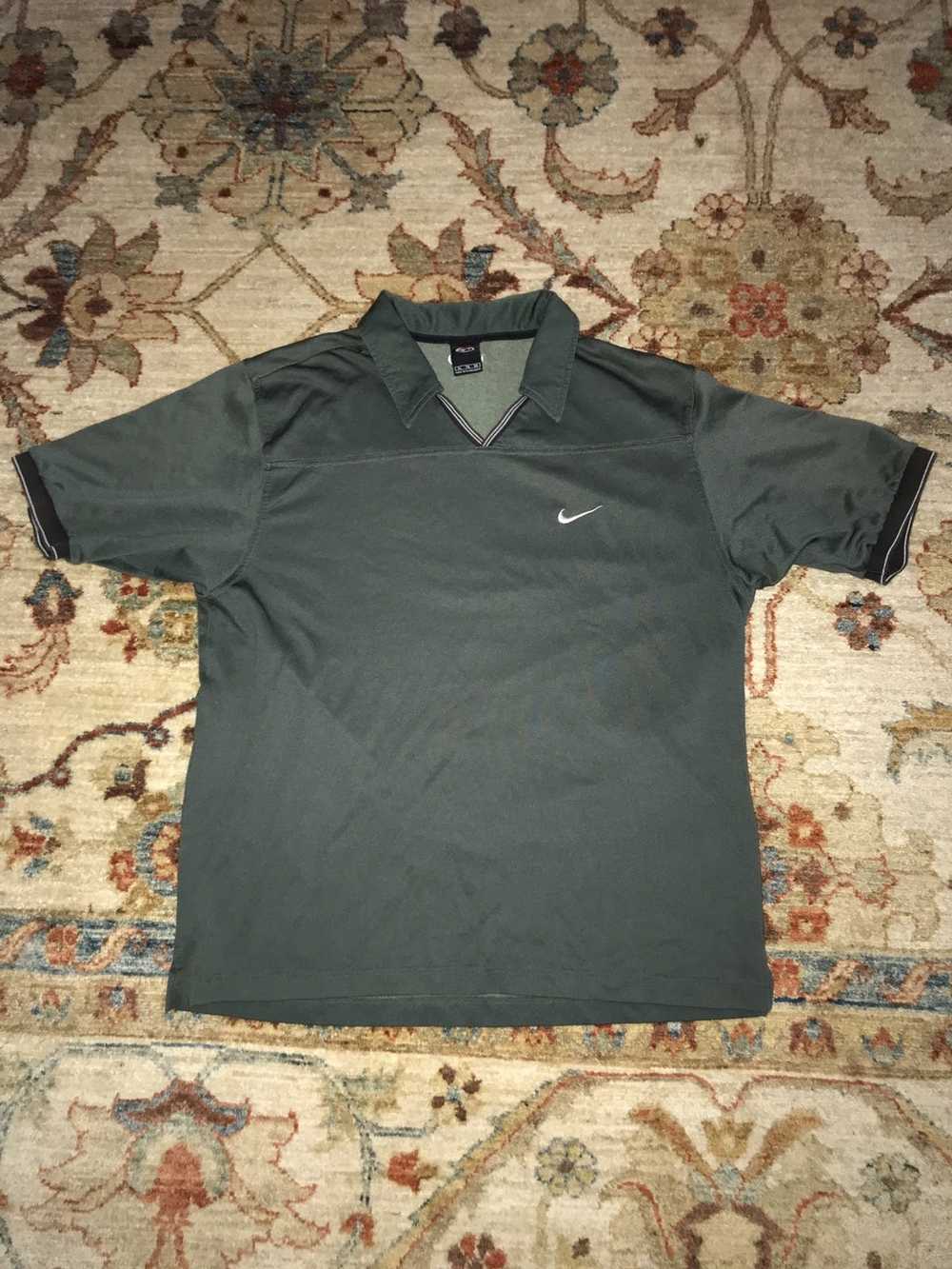 Nike VTG NIKE Challenge Court Tennis Polo Shirt O… - image 3