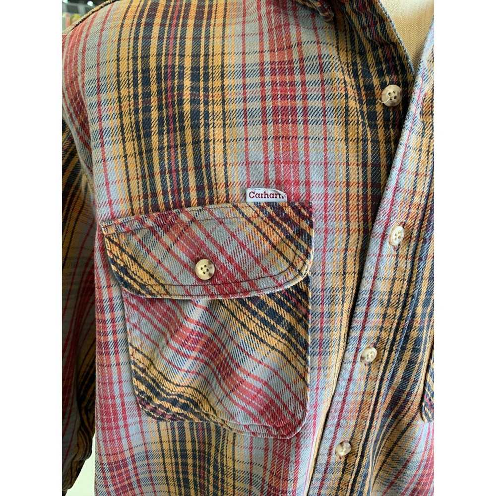 Carhartt Vintage Carharrt Work Shirt Vintage Carh… - image 2