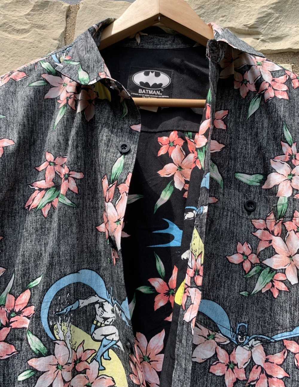 Batman × Streetwear Batman Hawaiian Surf Floral s… - image 9