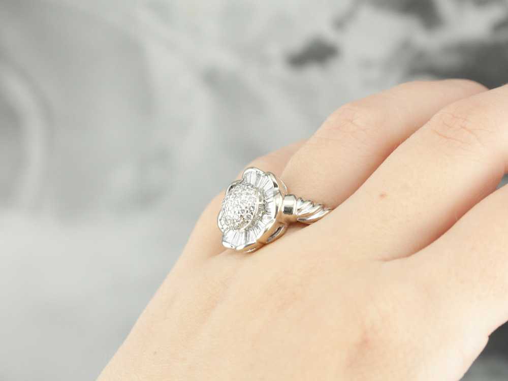 Fantastic Diamond Ballerina Ring - image 5