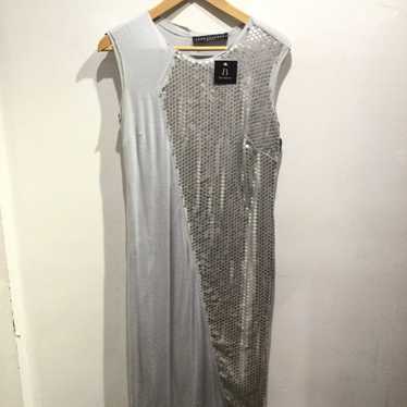 Jean Colonna vintage SS 1998 asymmetric floral partly