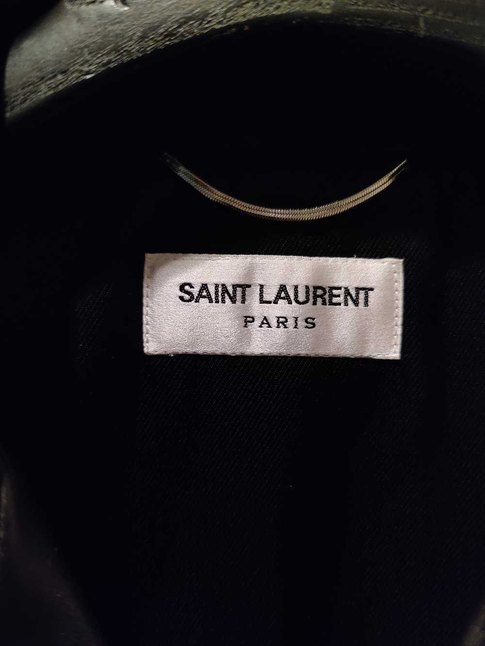 Hedi Slimane × Saint Laurent Paris Rare FW13 Sumi… - image 5