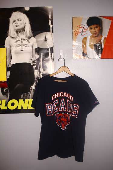 Champion × Vintage 90s Chicago Bears T-Shirt - image 1
