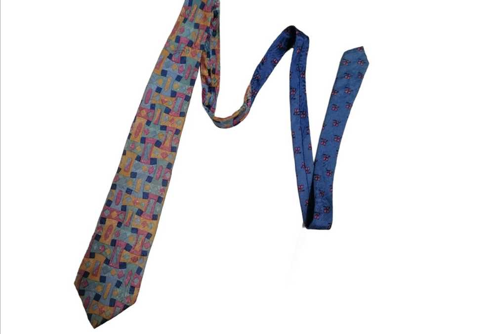 Courreges × Vintage Vintage Courreges Silk Tie - image 3