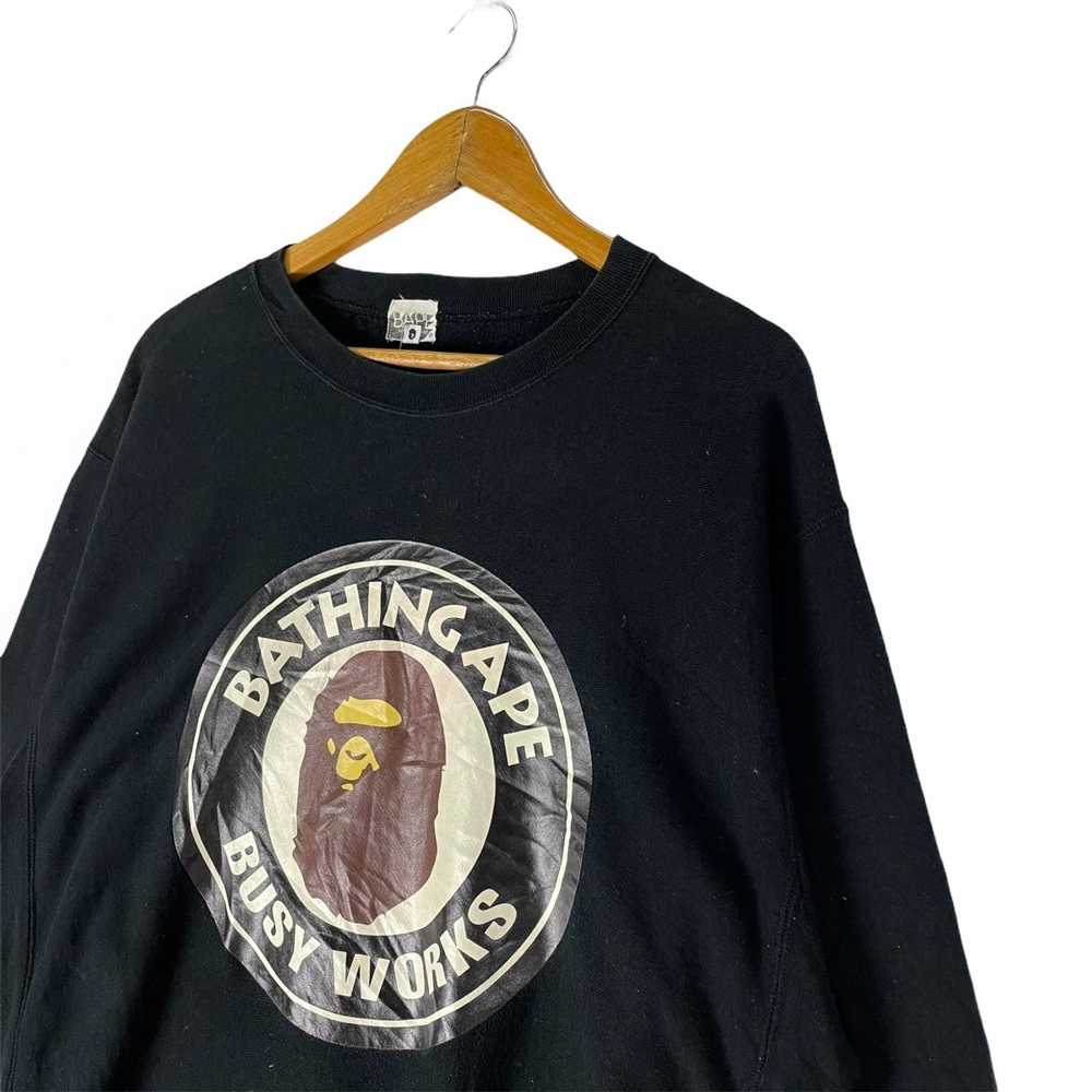 BAPE BUSY WORKS スウェットシャツ Bape Busy Works T-shirt - TokoPyramid