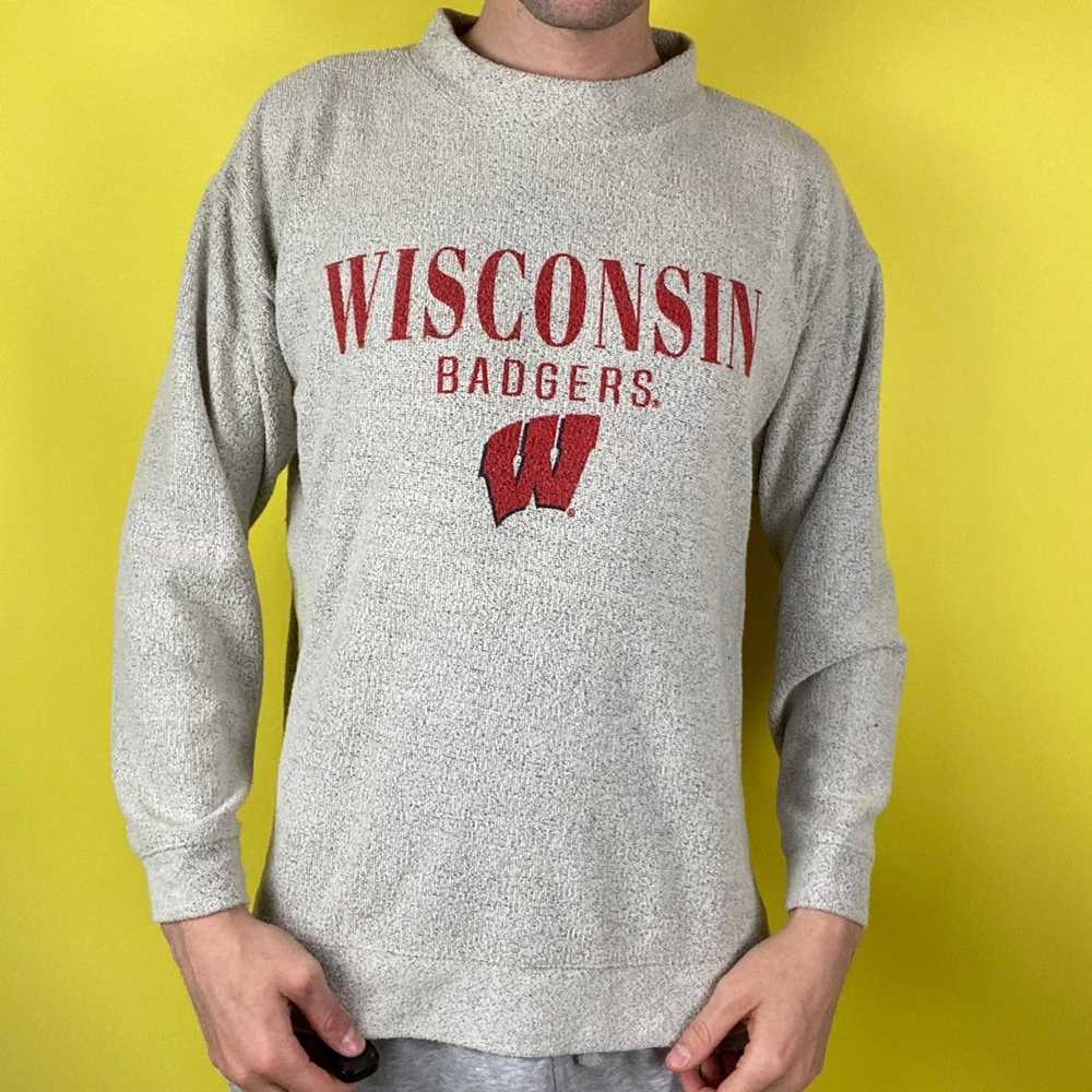 Vintage 90s/00s Wisconsin Badgers Sweatshirt - image 2