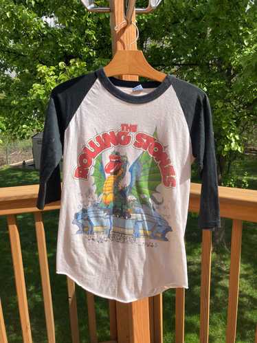 80s Rolling Stones 1989 North American Tour Tshirt Black Tee