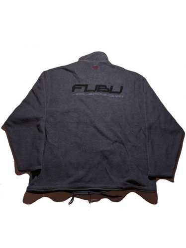 Fubu XL Gray Vintage 1990s Double Sided Spell Out 