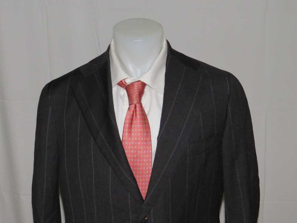 Isaia Super 140 Base Musa Two Button Sport Coat S… - image 2