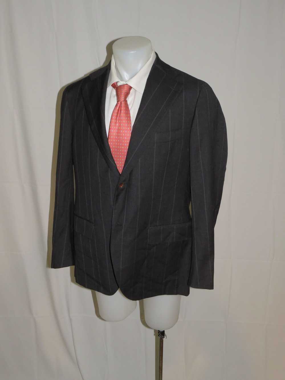 Isaia Super 140 Base Musa Two Button Sport Coat S… - image 5