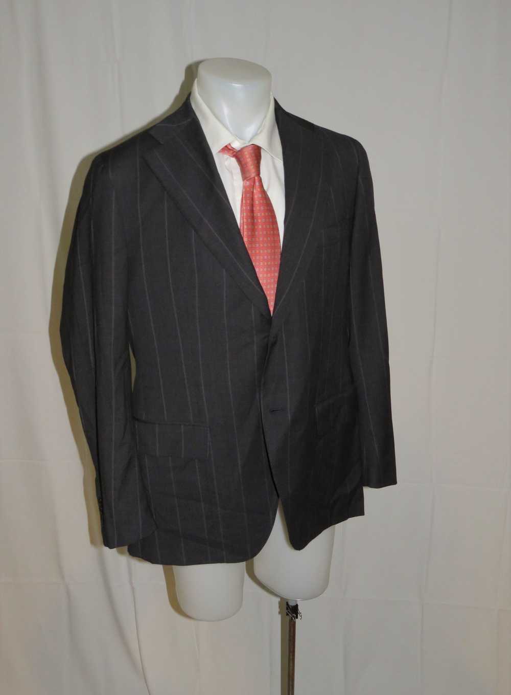 Isaia Super 140 Base Musa Two Button Sport Coat S… - image 6