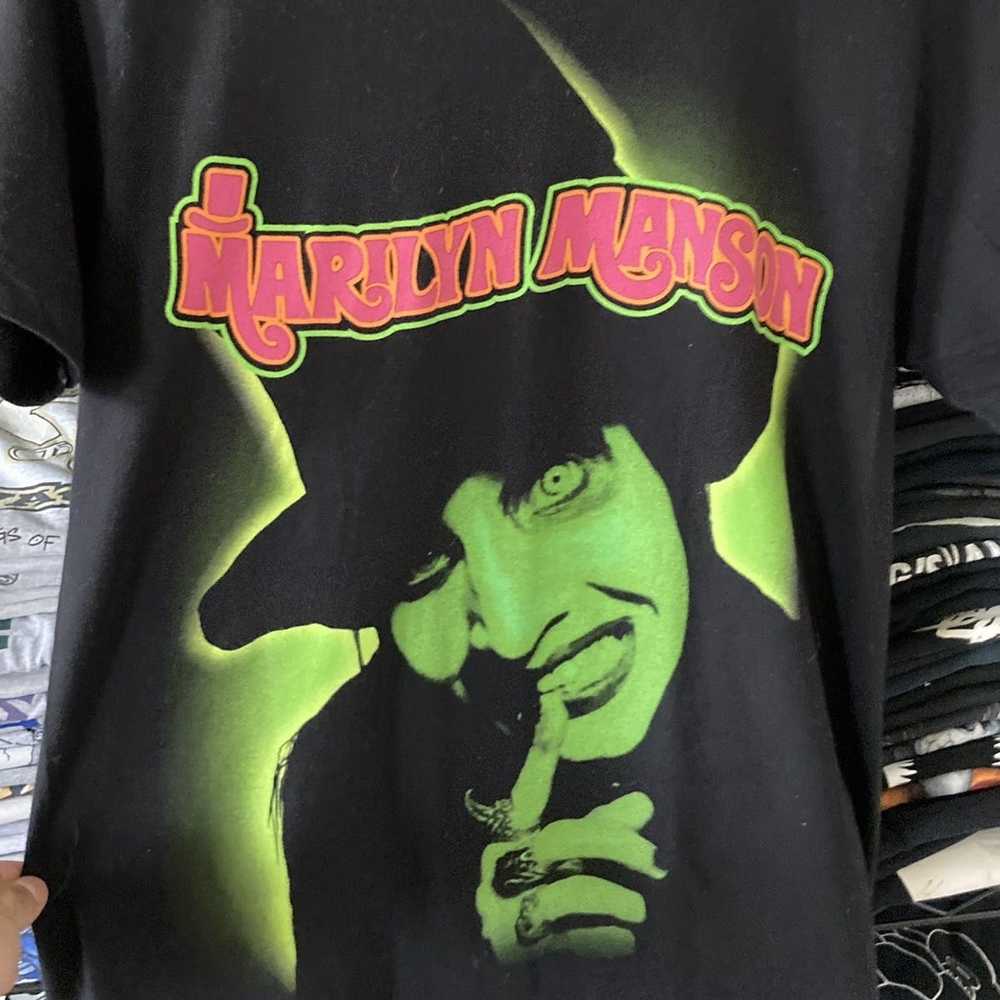 Band Tees × Rock T Shirt × Vintage Marilyn Manson… - image 2