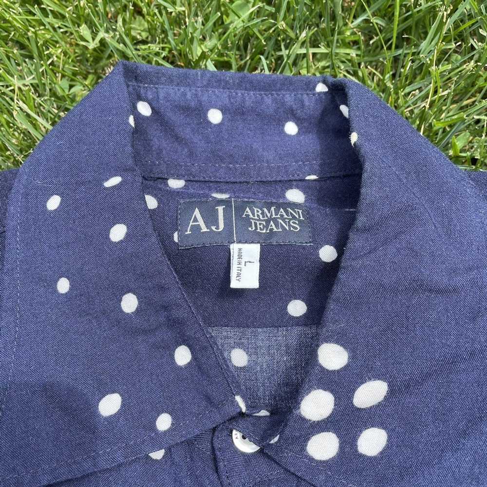 Armani Armani Jeans Moon and Stars Button Up Shirt - image 2