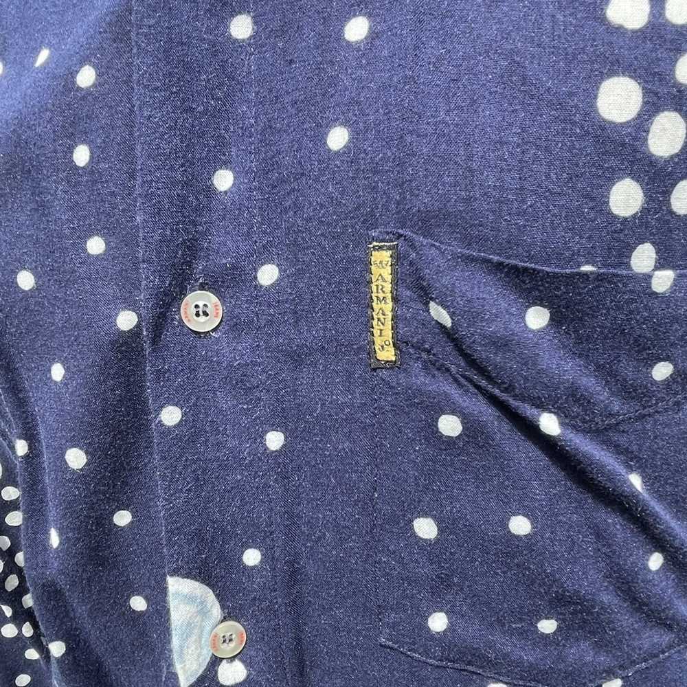 Armani Armani Jeans Moon and Stars Button Up Shirt - image 3