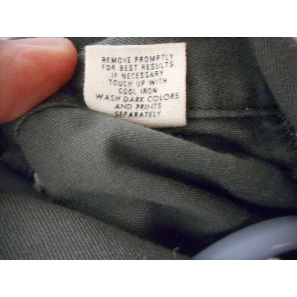 Vintage Vintage 70s Twill Button-Down Work Shirt … - image 4