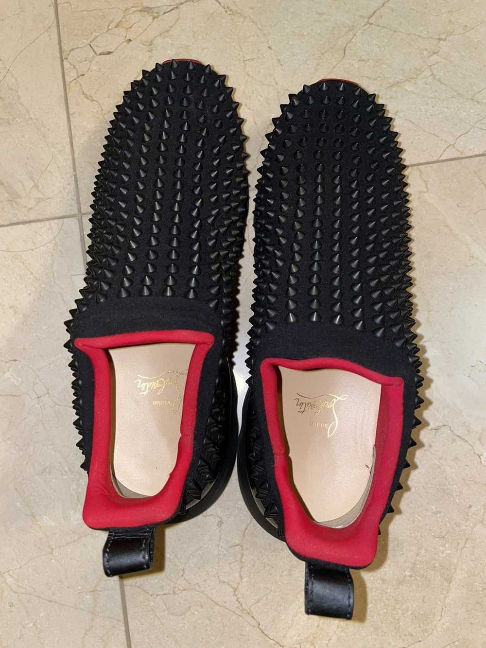 Christian Louboutin Spike-Sock Men Flat - image 7