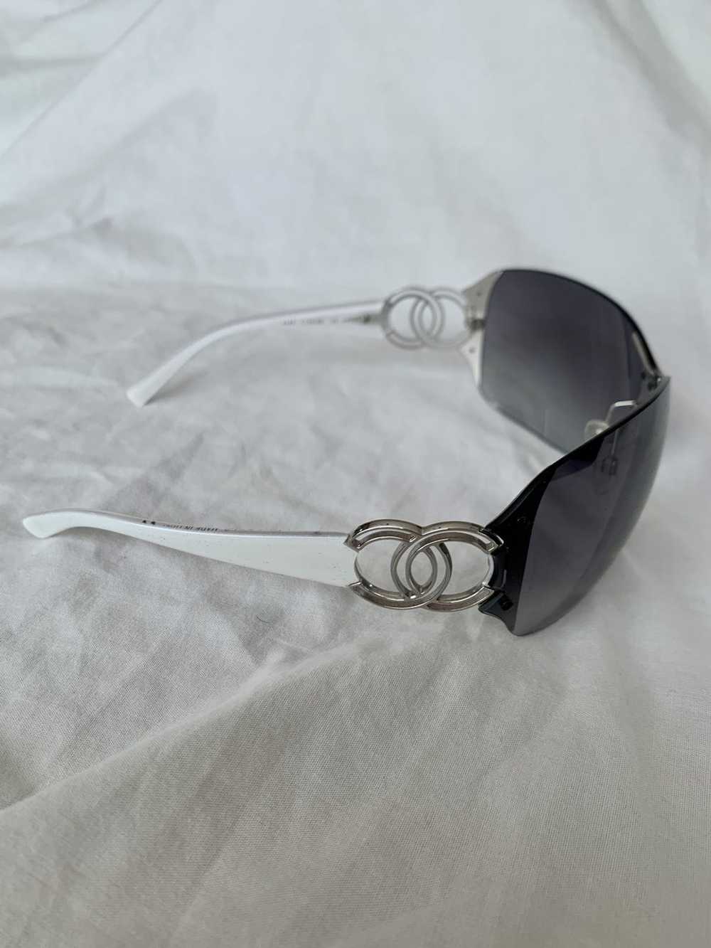 Chanel Vintage Chanel Shield Sunglasses - image 6