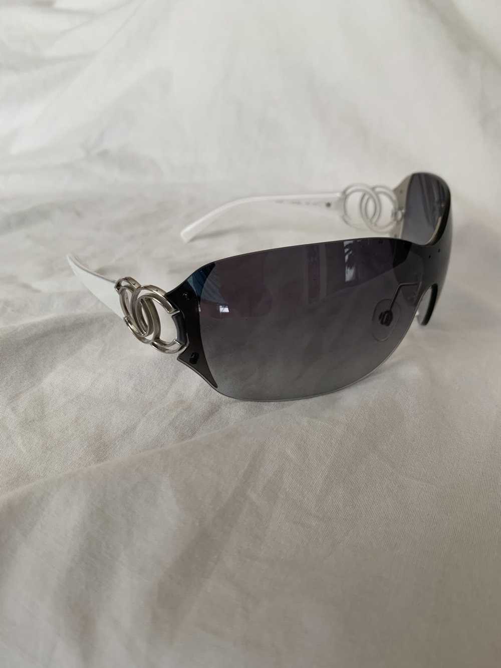 Chanel Vintage Chanel Shield Sunglasses - image 7