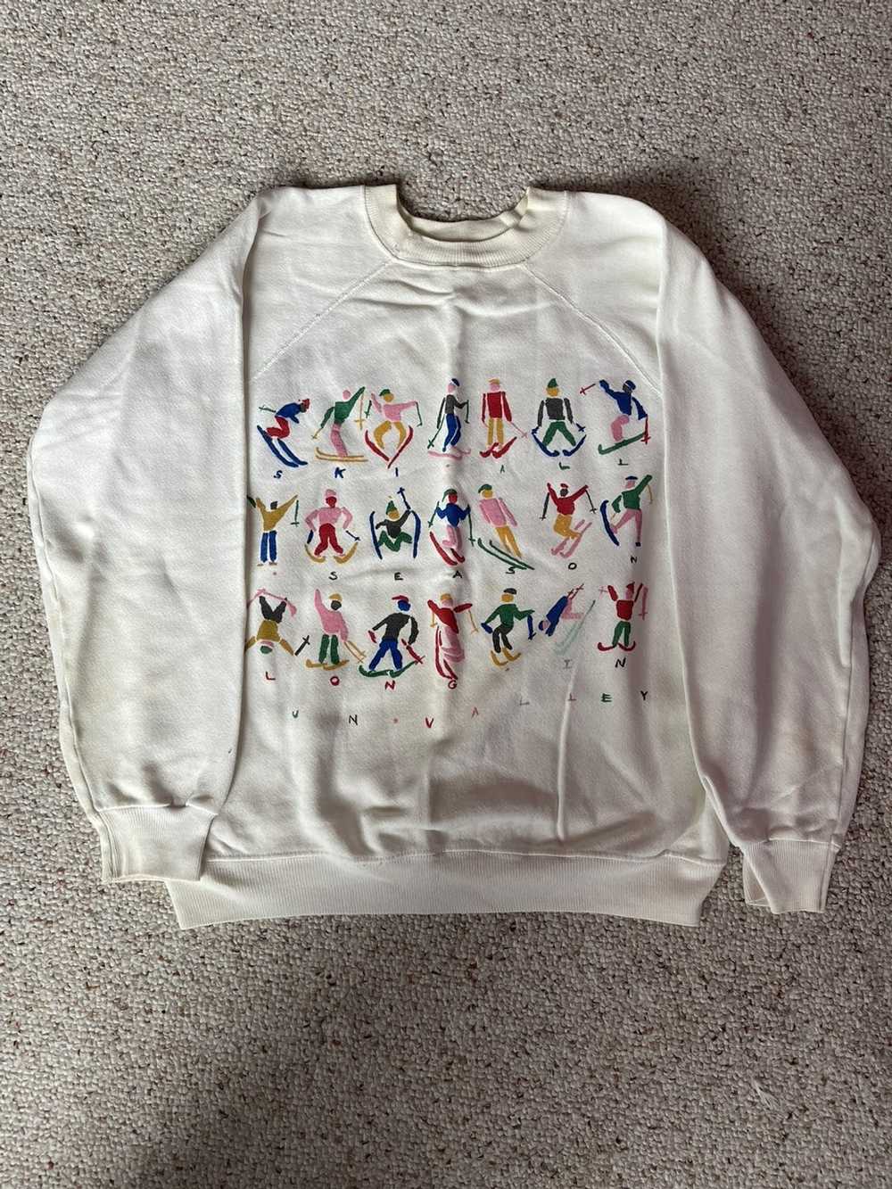 Other Vintage Sun Valley ski crew neck M - image 1