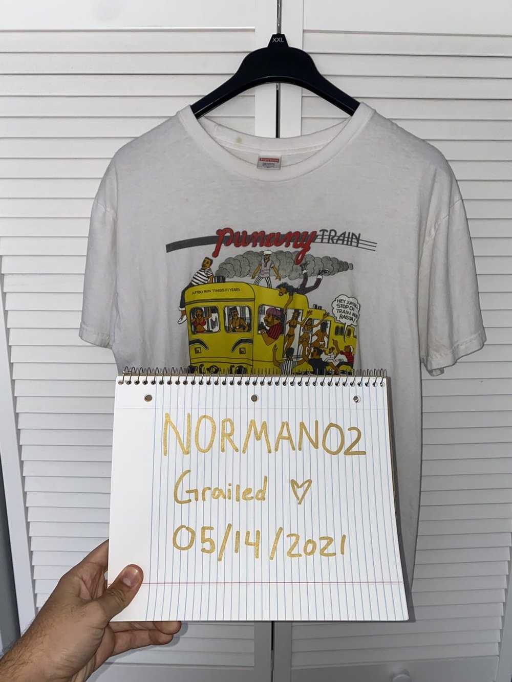 Supreme Wilfred Limonius Punany Train Tee - image 5