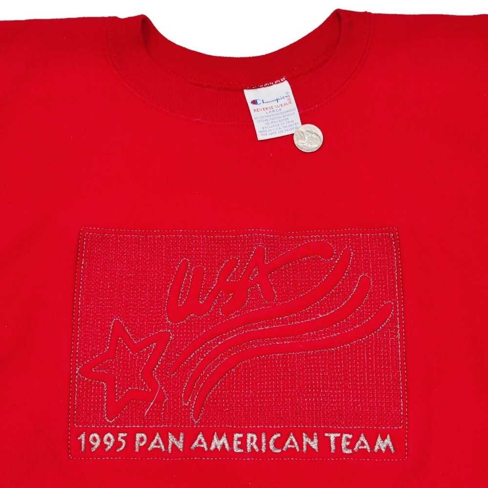 Champion Vintage Pan American Team Champion Rever… - image 2