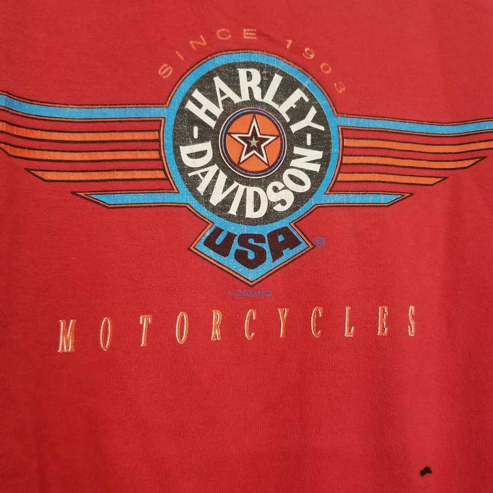 Harley Davidson × Streetwear × Vintage VTG Y2K Ha… - image 2